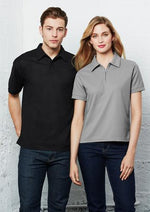 Load image into Gallery viewer, Mens Micro Waffle Polo - WORKWEAR - UNIFORMS - NZ
