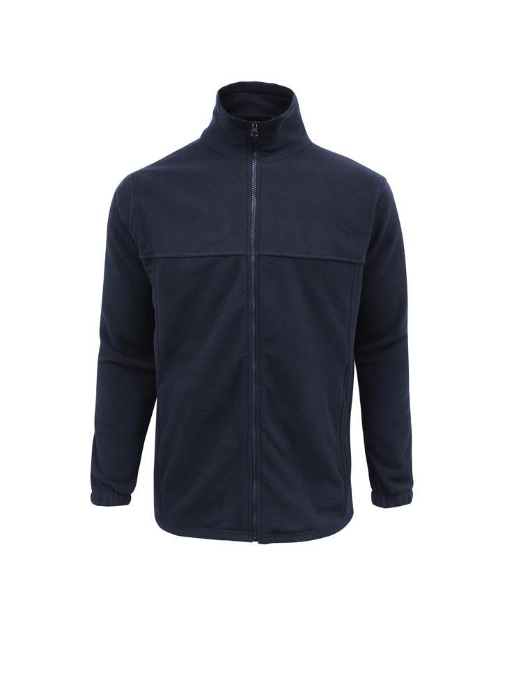 Men's Plain Micro Fleece Jacket - WORKWEAR - UNIFORMS - NZ