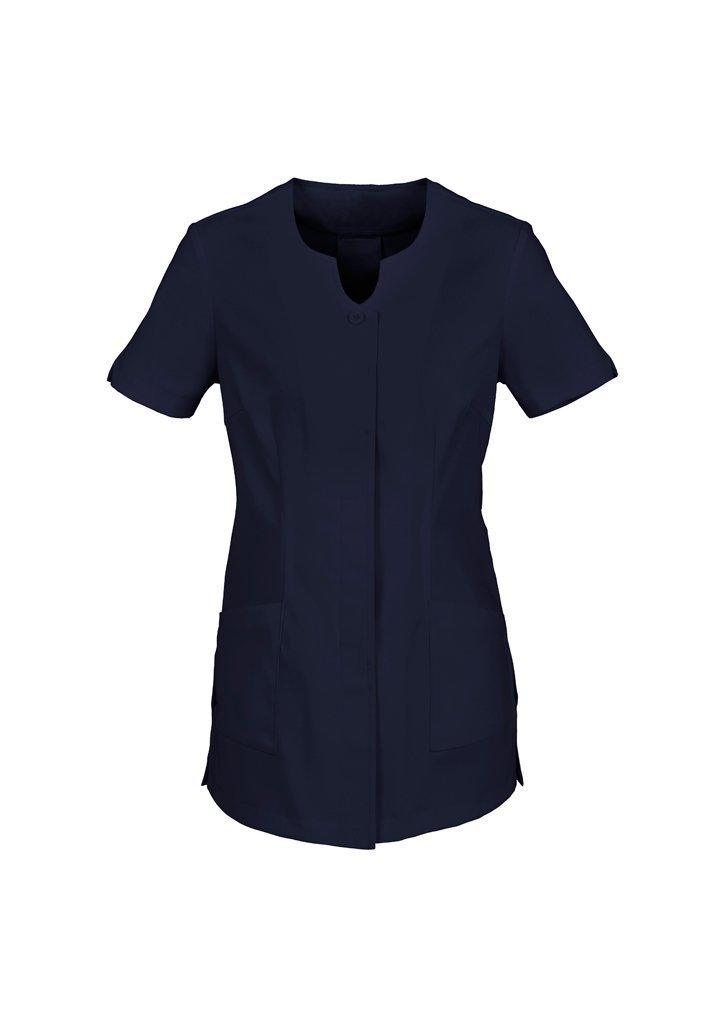 Short Sleeve Masseuse Tunic - WORKWEAR - UNIFORMS - NZ