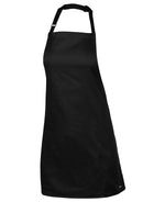 Load image into Gallery viewer, Apron Black Mid-Length Bib Apron - Without Pocket

