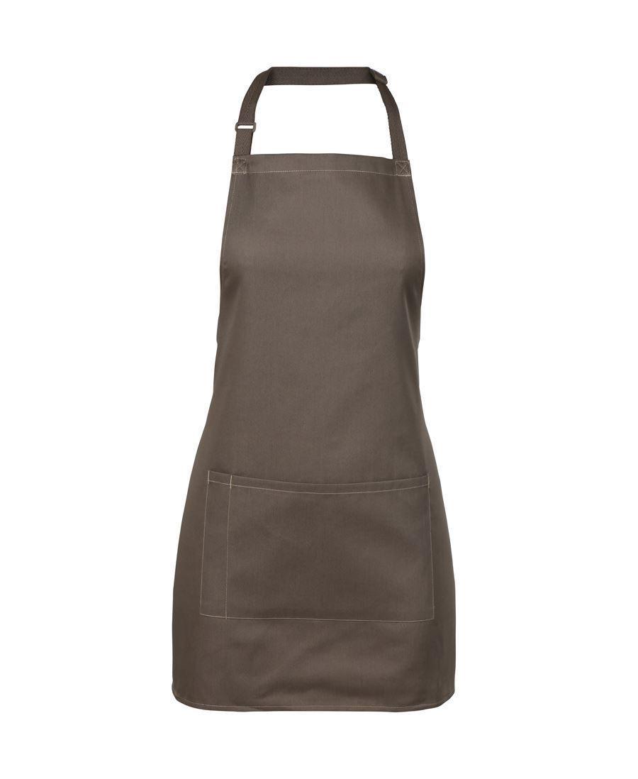 Mid-Length Bib Apron - WORKWEAR - UNIFORMS - NZ