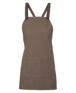 Load image into Gallery viewer, Mid-Length Cross Back Canvas Apron - WORKWEAR - UNIFORMS - NZ
