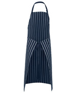Load image into Gallery viewer, Apron Striped Bib Apron - Without Pocket
