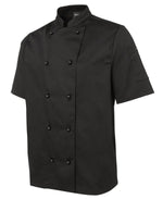 Load image into Gallery viewer, S/S Unisex Chef&#39;s Jacket - WORKWEAR - UNIFORMS - NZ
