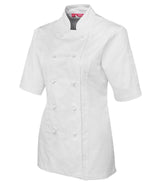 Load image into Gallery viewer, Women&#39;s S/S CHEF&#39;S JACKET - WORKWEAR - UNIFORMS - NZ
