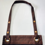 Load image into Gallery viewer, Espresso Vegan Leather Apron - WORKWEAR - UNIFORMS - NZ
