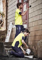 Load image into Gallery viewer, Mens Hi Vis Squad S/S Polo - WORKWEAR - UNIFORMS - NZ
