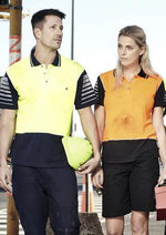 Load image into Gallery viewer, Mens Hi Vis Zone Polo - WORKWEAR - UNIFORMS - NZ
