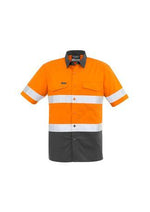 Load image into Gallery viewer, Mens Rugged Cooling Taped Hi Vis Spliced S/S Shirt - WORKWEAR - UNIFORMS - NZ
