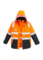 Load image into Gallery viewer, Hi Vis 4 in 1 Waterproof Jacket - WORKWEAR - UNIFORMS - NZ
