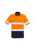 Load image into Gallery viewer, Mens Rugged Cooling Taped Hi Vis Spliced S/S Shirt - WORKWEAR - UNIFORMS - NZ
