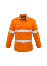 Load image into Gallery viewer, Mens FR Closed Front Hooped Taped Shirt - WORKWEAR - UNIFORMS - NZ
