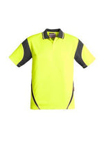 Load image into Gallery viewer, Mens Hi Vis Aztec Polo - Short Sleeve - WORKWEAR - UNIFORMS - NZ
