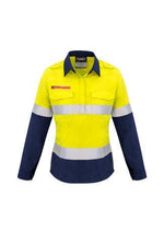 Load image into Gallery viewer, Womens FR Closed Front Hooped Taped Spliced Shirt - WORKWEAR - UNIFORMS - NZ
