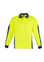 Load image into Gallery viewer, Mens Hi Vis Squad L/S Polo - WORKWEAR - UNIFORMS - NZ
