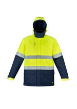 Load image into Gallery viewer, Unisex Hi Vis Antarctic Softshell Taped Jacket - WORKWEAR - UNIFORMS - NZ
