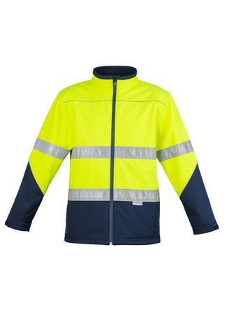 Unisex Hi Vis Soft Shell Jacket - WORKWEAR - UNIFORMS - NZ